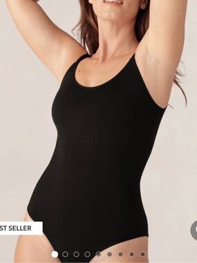 Shapermint Essentials White Scoop Neck Bodysuit Packaging